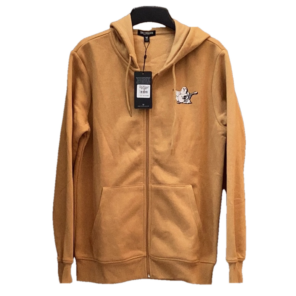 True Religion men’s Radiant Buddha zip up hoodie NWT sz M